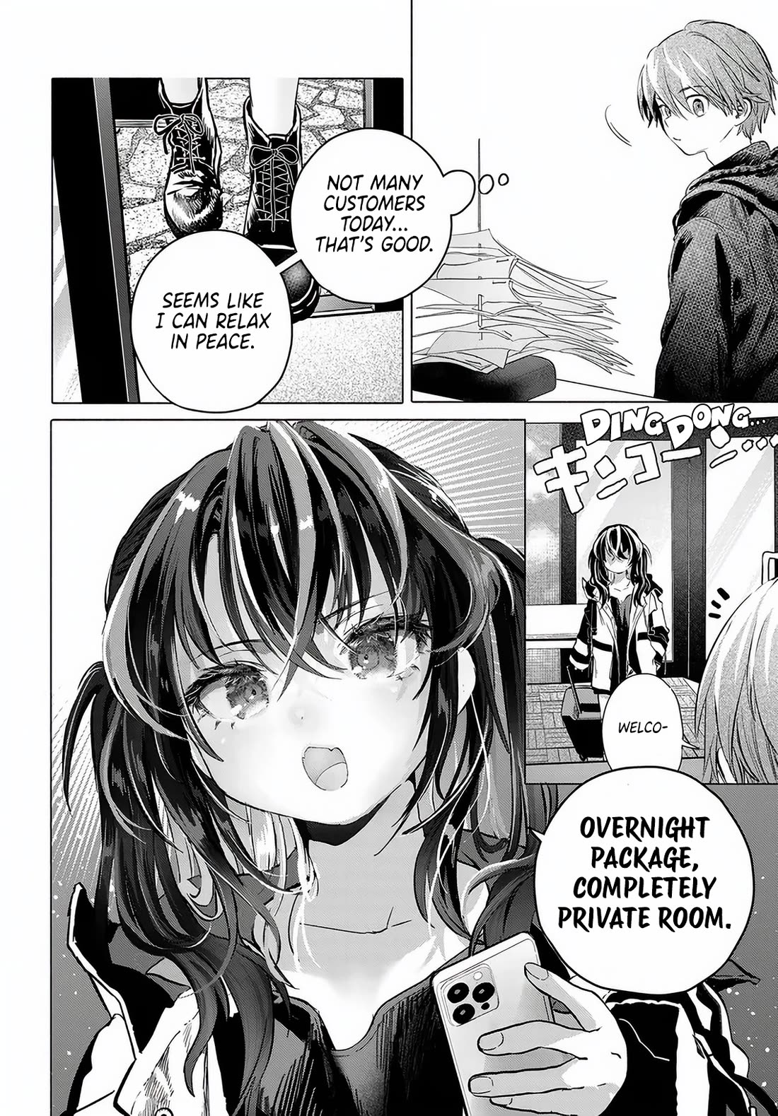 Miss Regular Customer Wants to Enjoy chapter 55 page 8