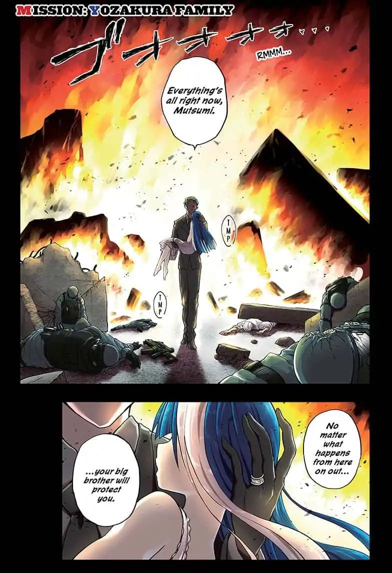 Mission: Yozakura Family chapter 1 page 1