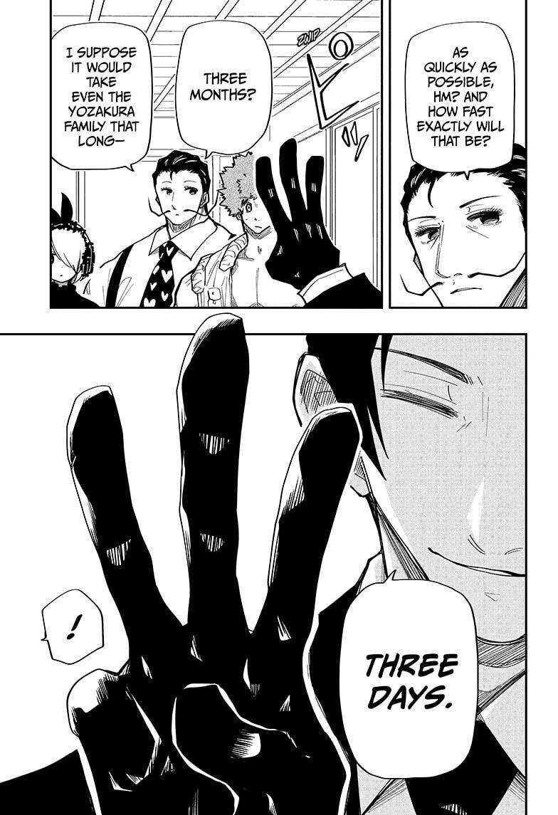 Mission: Yozakura Family chapter 136 page 13