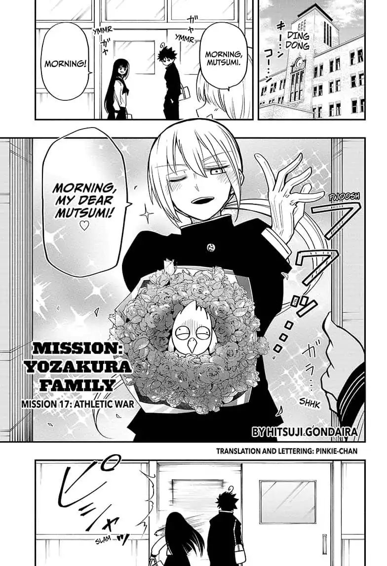 Mission: Yozakura Family chapter 17 page 1