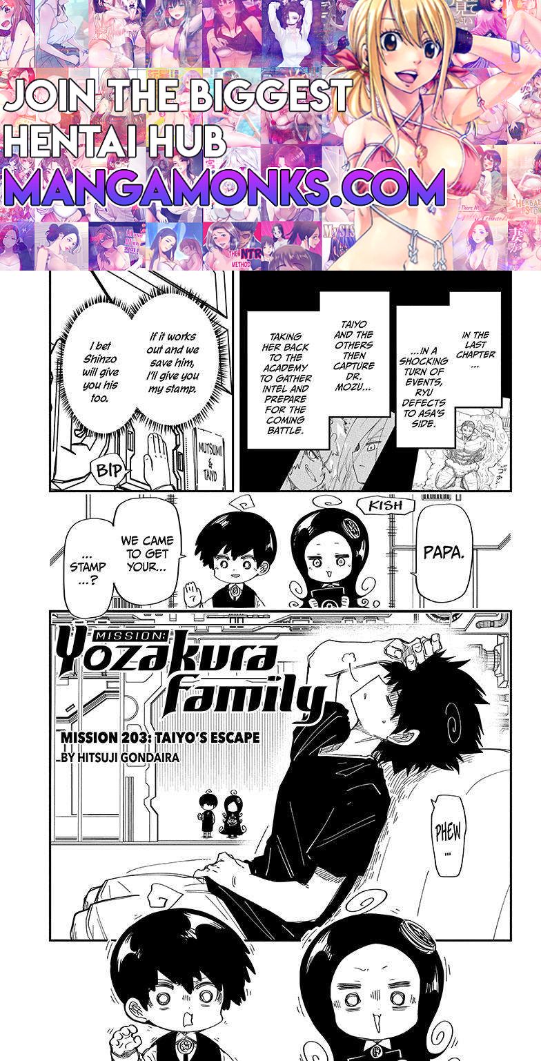 Mission: Yozakura Family chapter 203 page 1