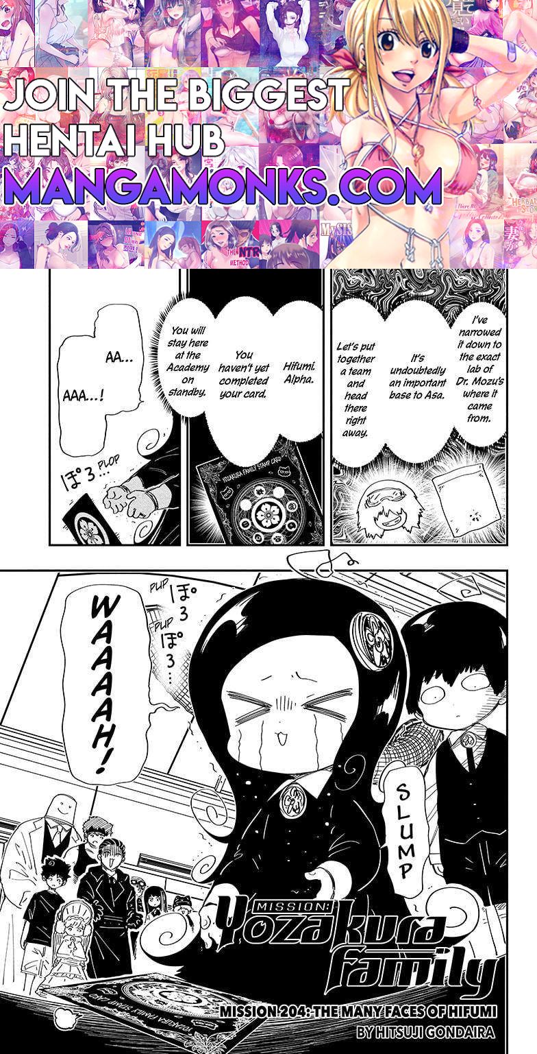 Mission: Yozakura Family chapter 204 page 1