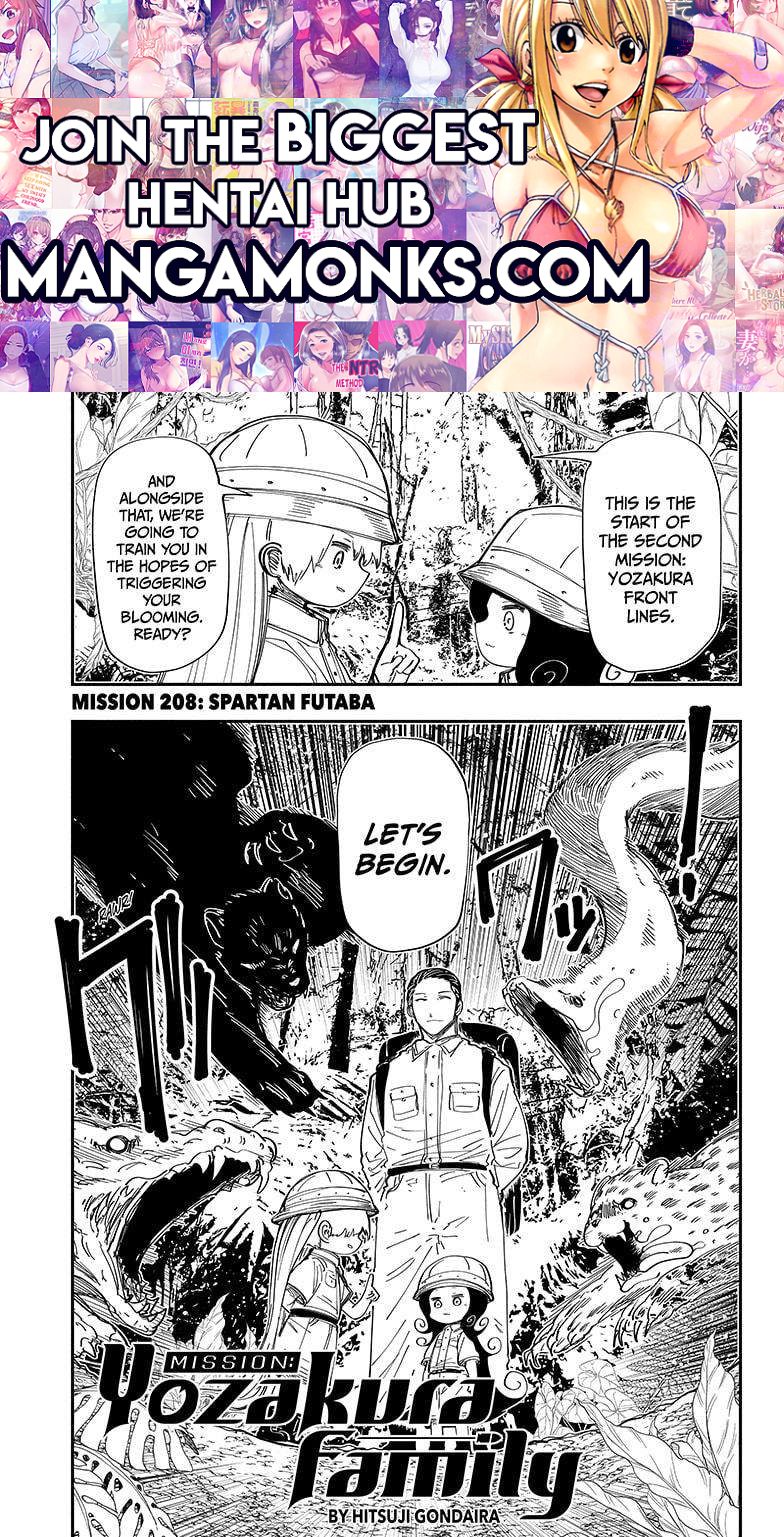 Mission: Yozakura Family chapter 208 page 1