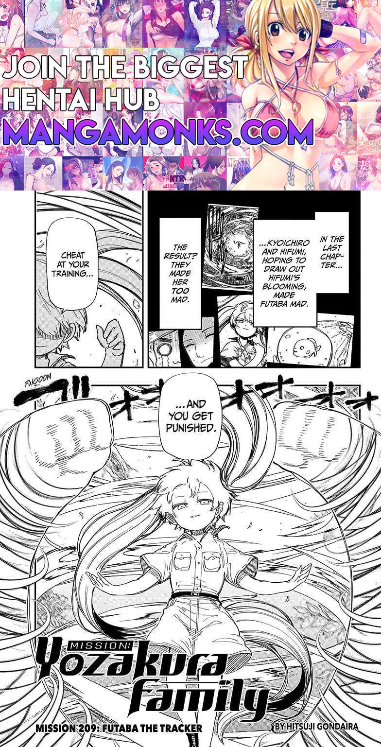 Mission: Yozakura Family chapter 209 page 1