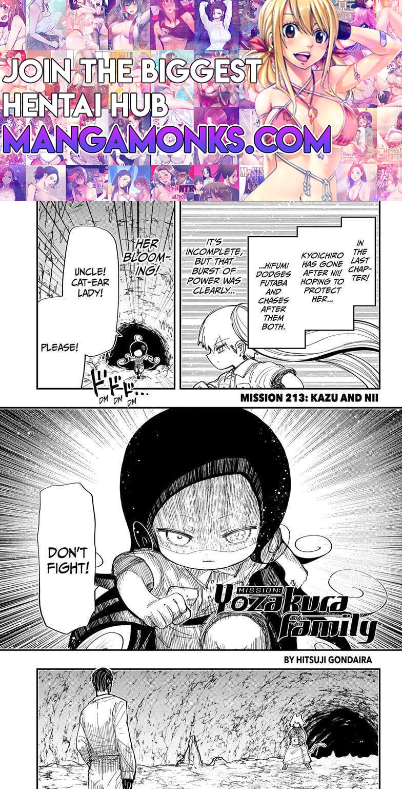 Mission: Yozakura Family chapter 213 page 1