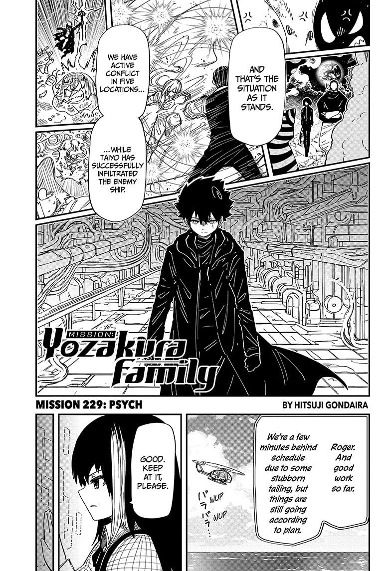 Mission: Yozakura Family chapter 229 page 1