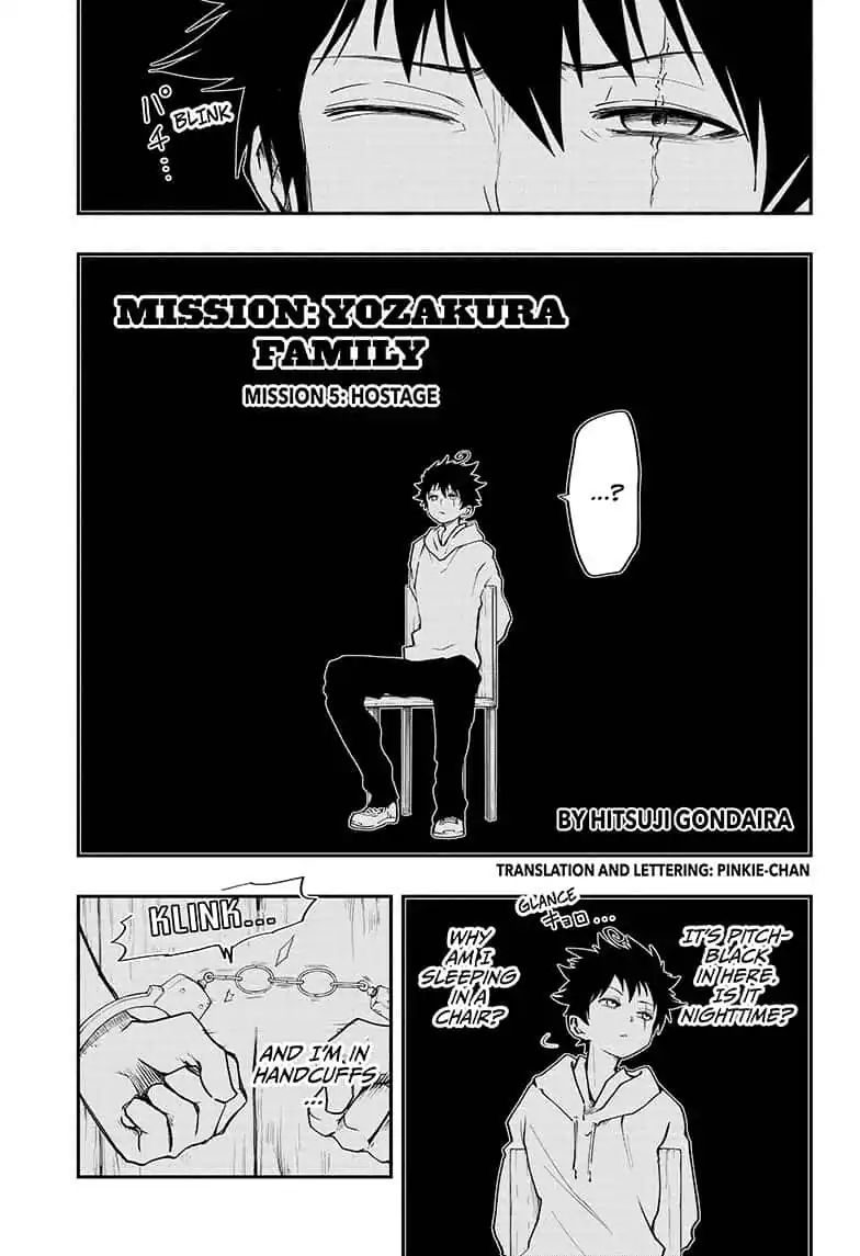 Mission: Yozakura Family chapter 5 page 1