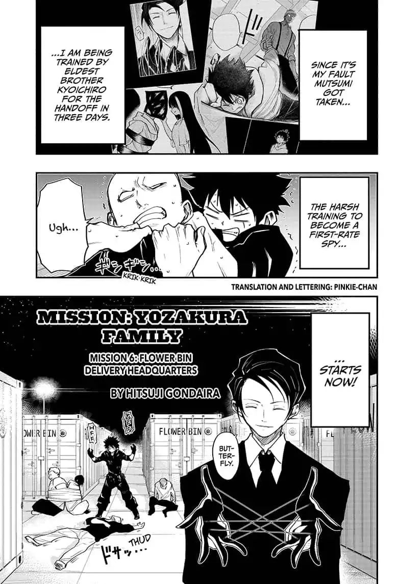 Mission: Yozakura Family chapter 6 page 1