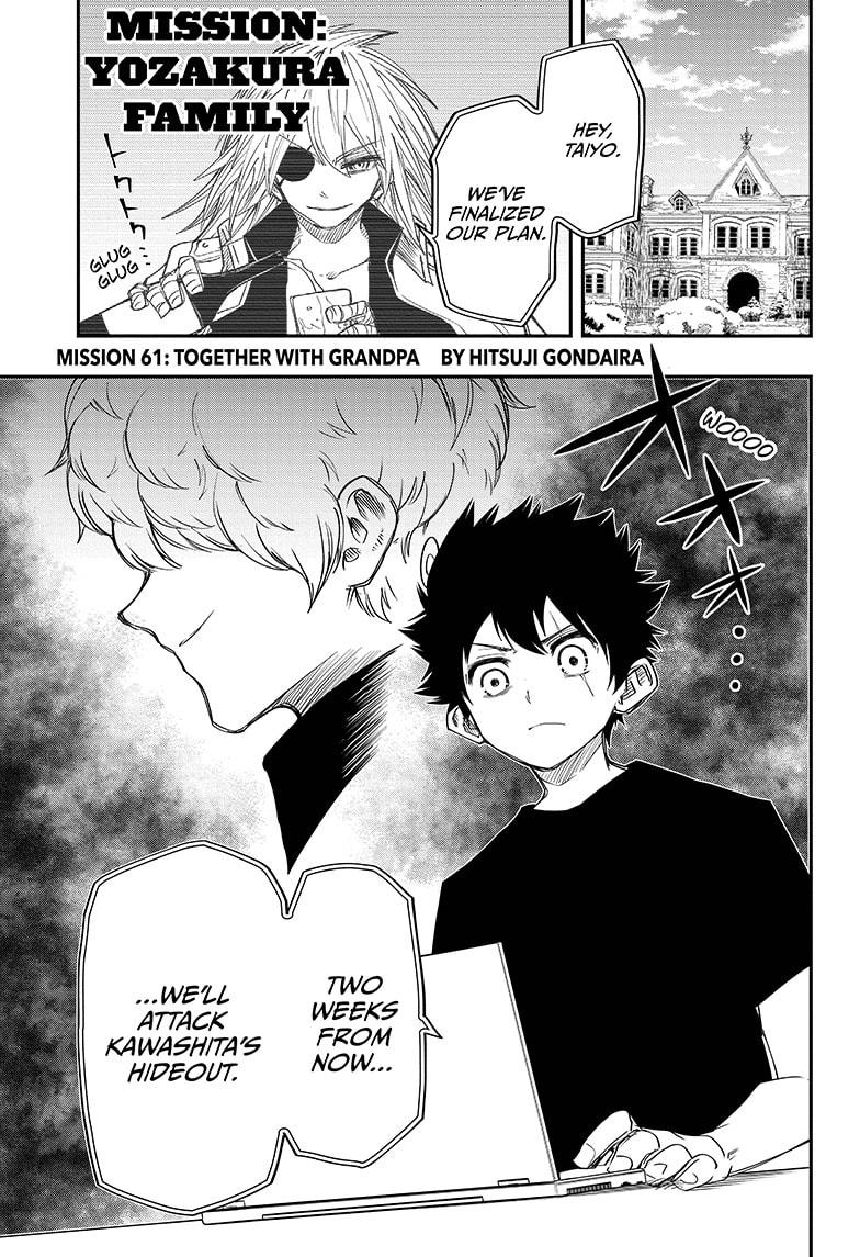 Mission: Yozakura Family chapter 61 page 1