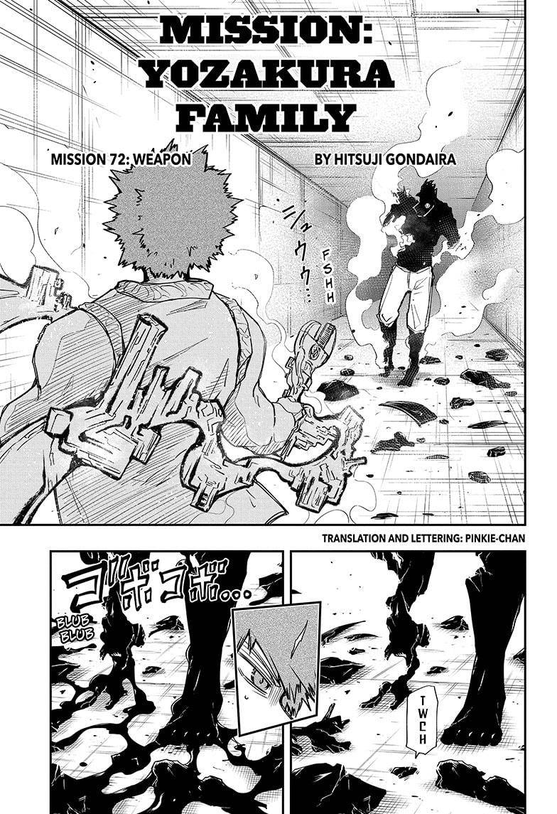 Mission: Yozakura Family chapter 72 page 1