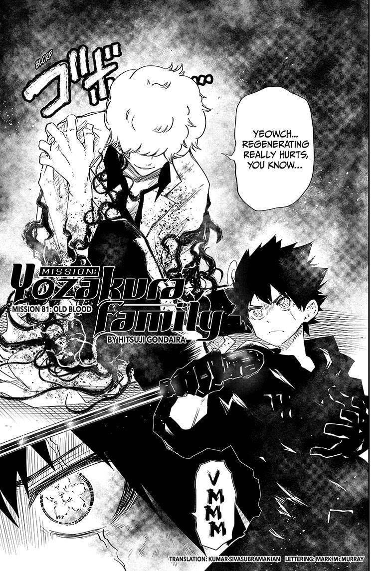 Mission: Yozakura Family chapter 81 page 1