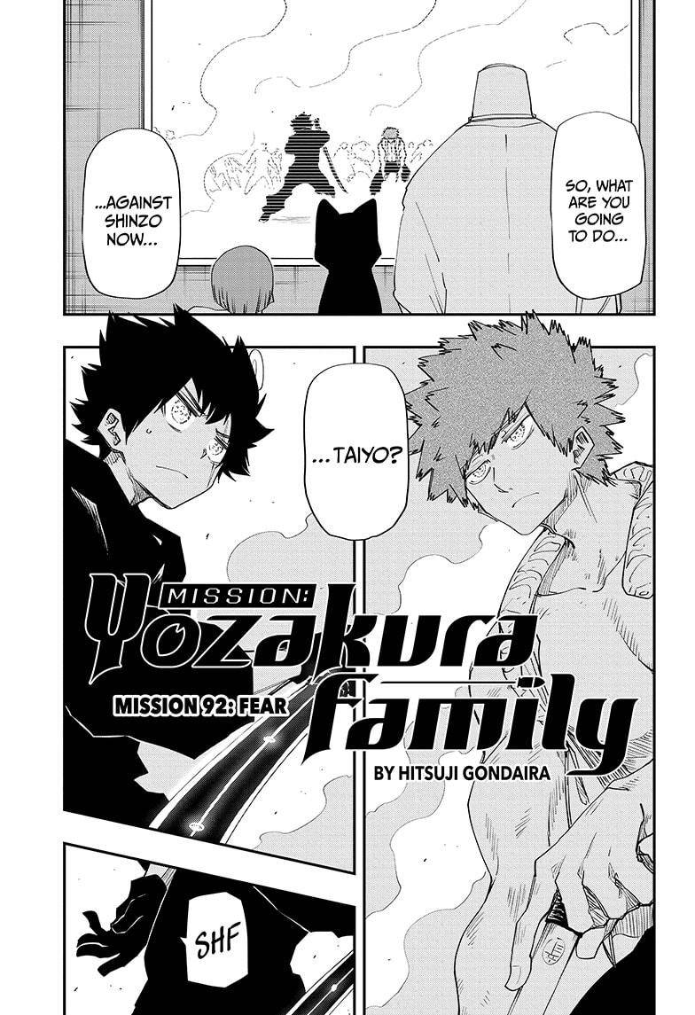 Mission: Yozakura Family chapter 92 page 1