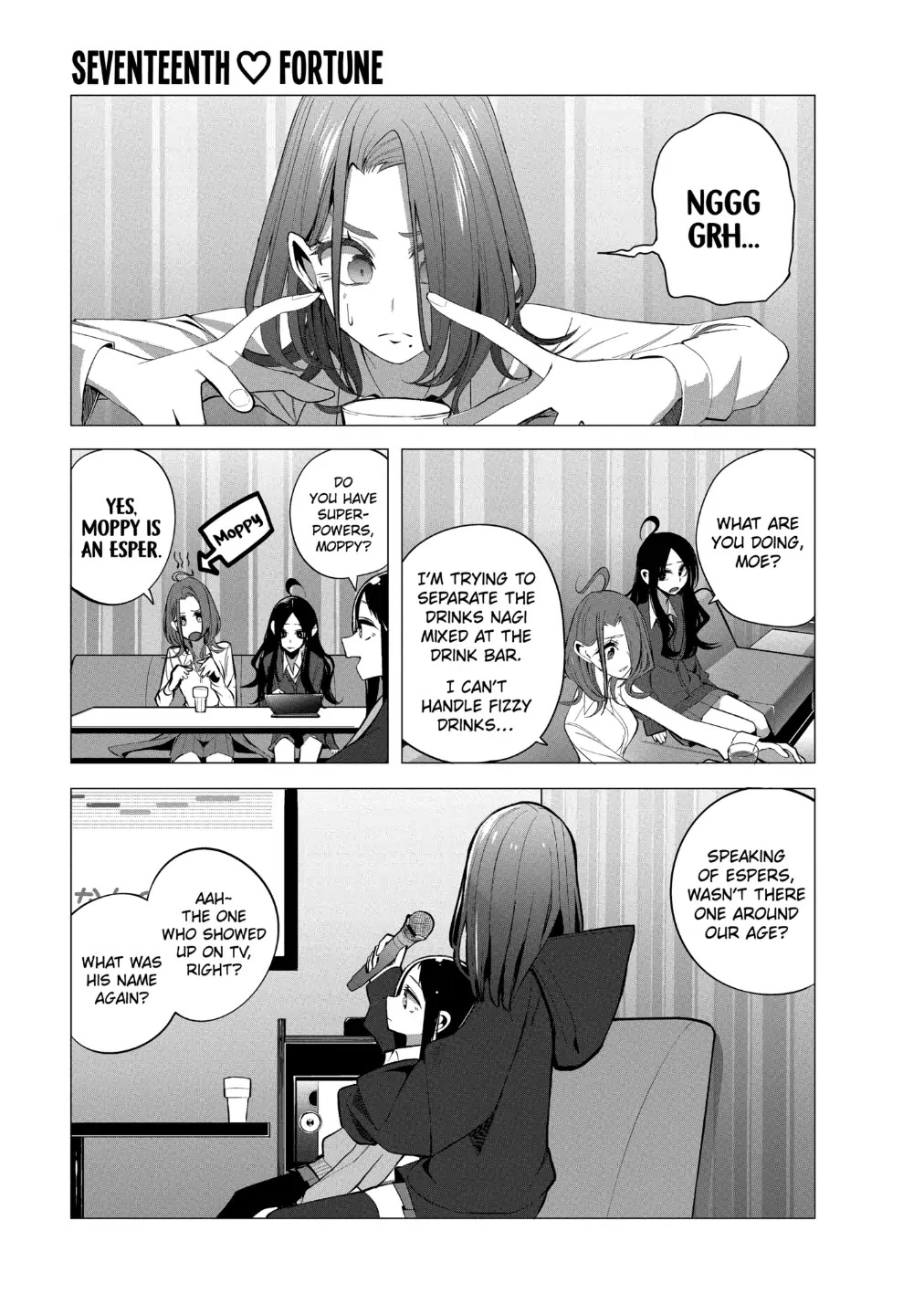 Mizuki-senpai no Koi Uranai chapter 17 page 1