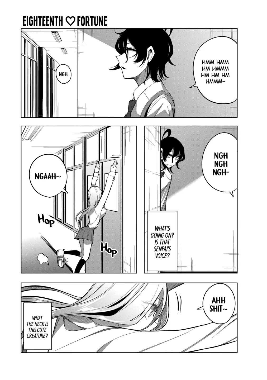 Mizuki-senpai no Koi Uranai chapter 18 page 1