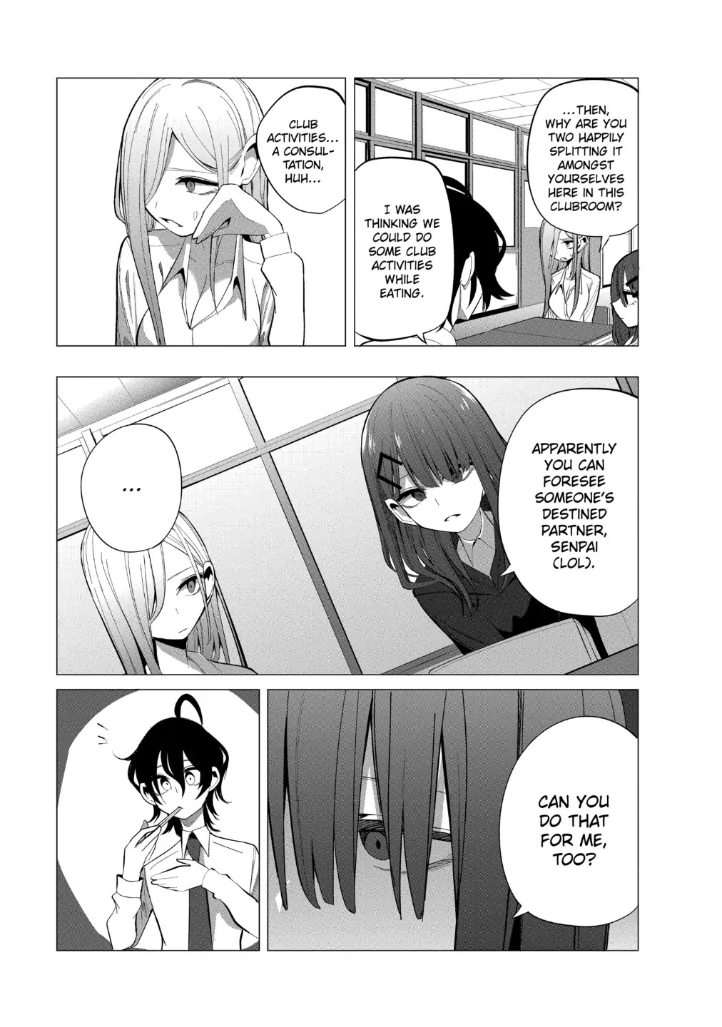 Mizuki-senpai no Koi Uranai chapter 19 page 11