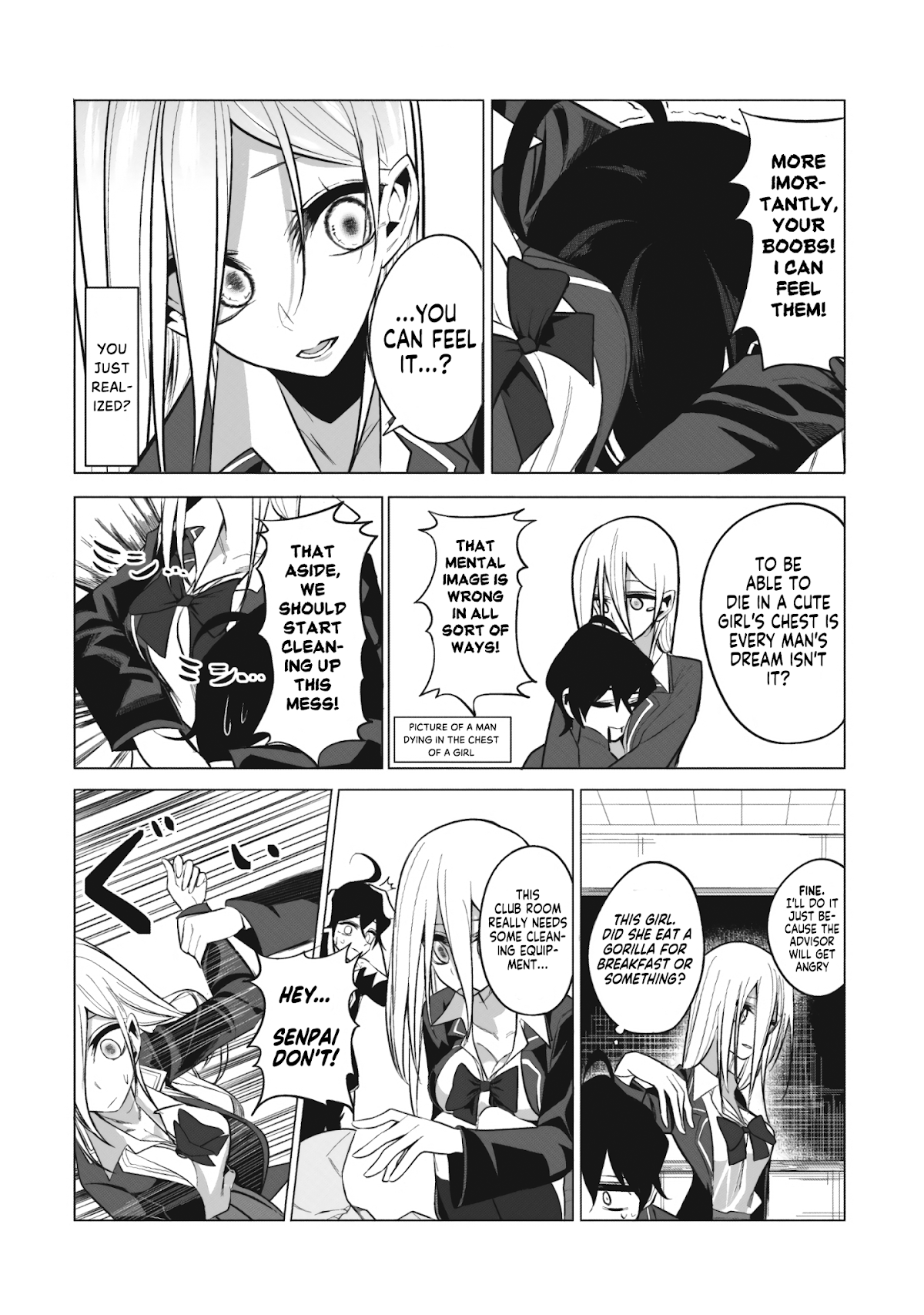 Mizuki-senpai no Koi Uranai chapter 2 page 7