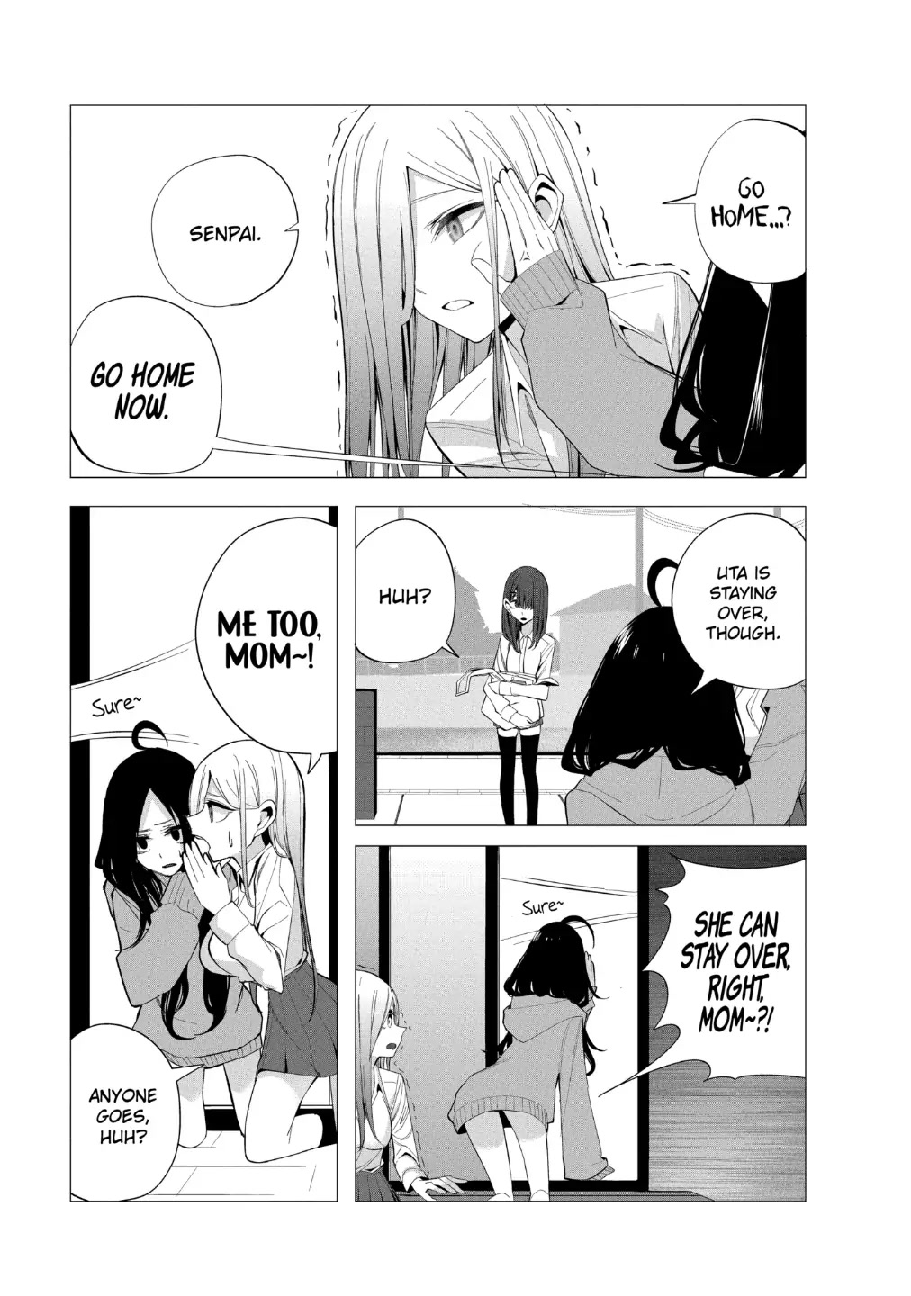 Mizuki-senpai no Koi Uranai chapter 21 page 11