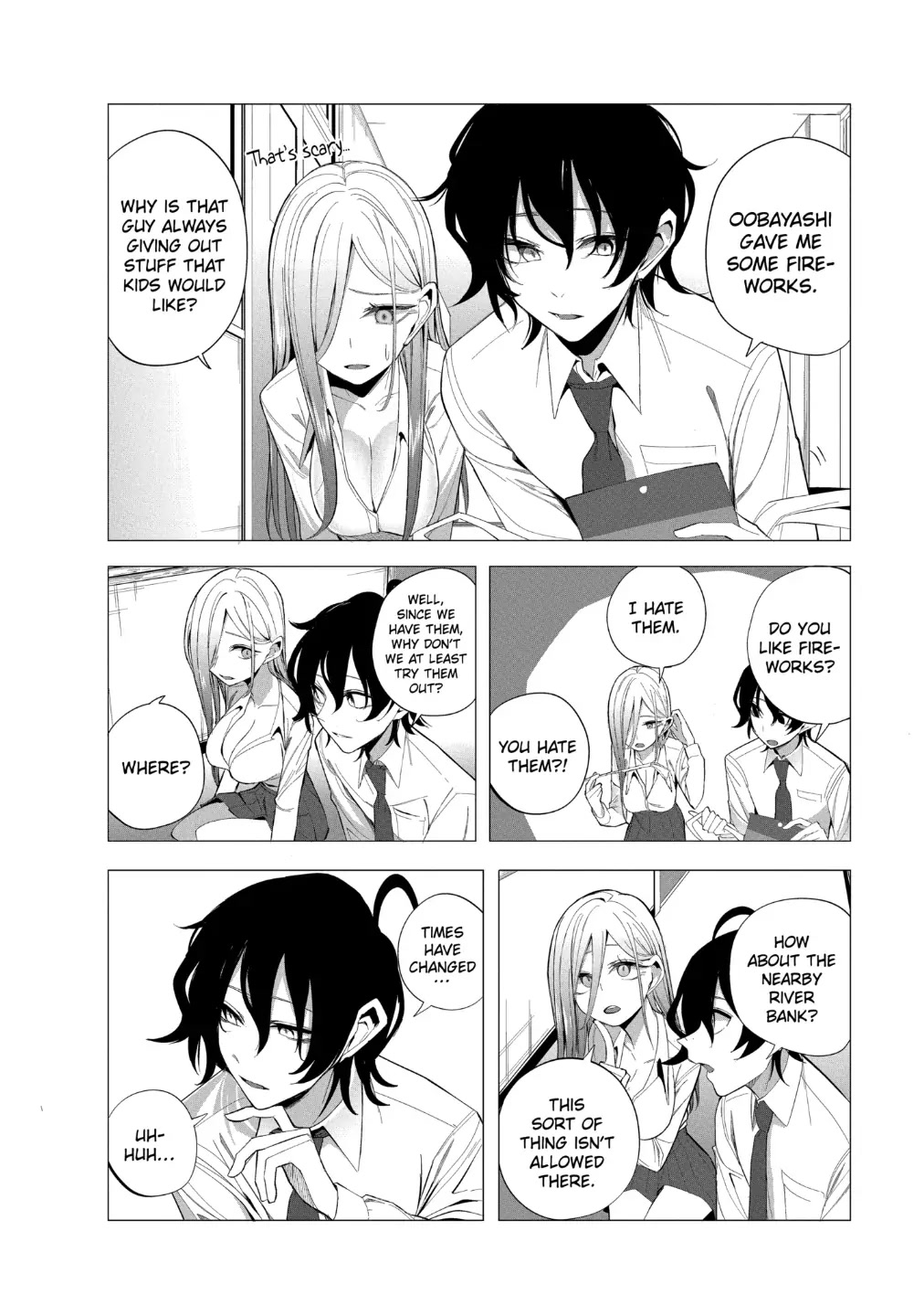 Mizuki-senpai no Koi Uranai chapter 21 page 2