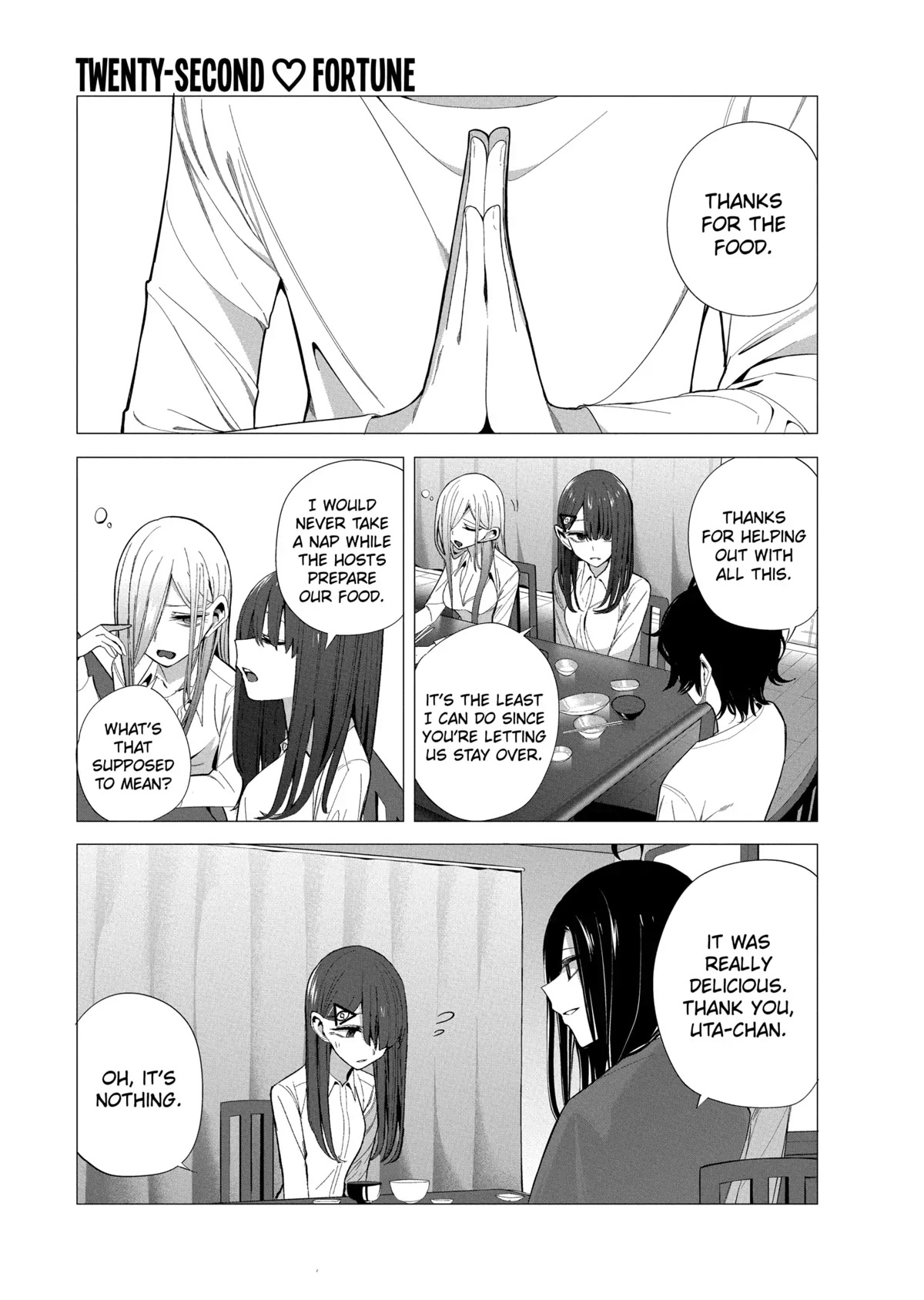 Mizuki-senpai no Koi Uranai chapter 22 page 1