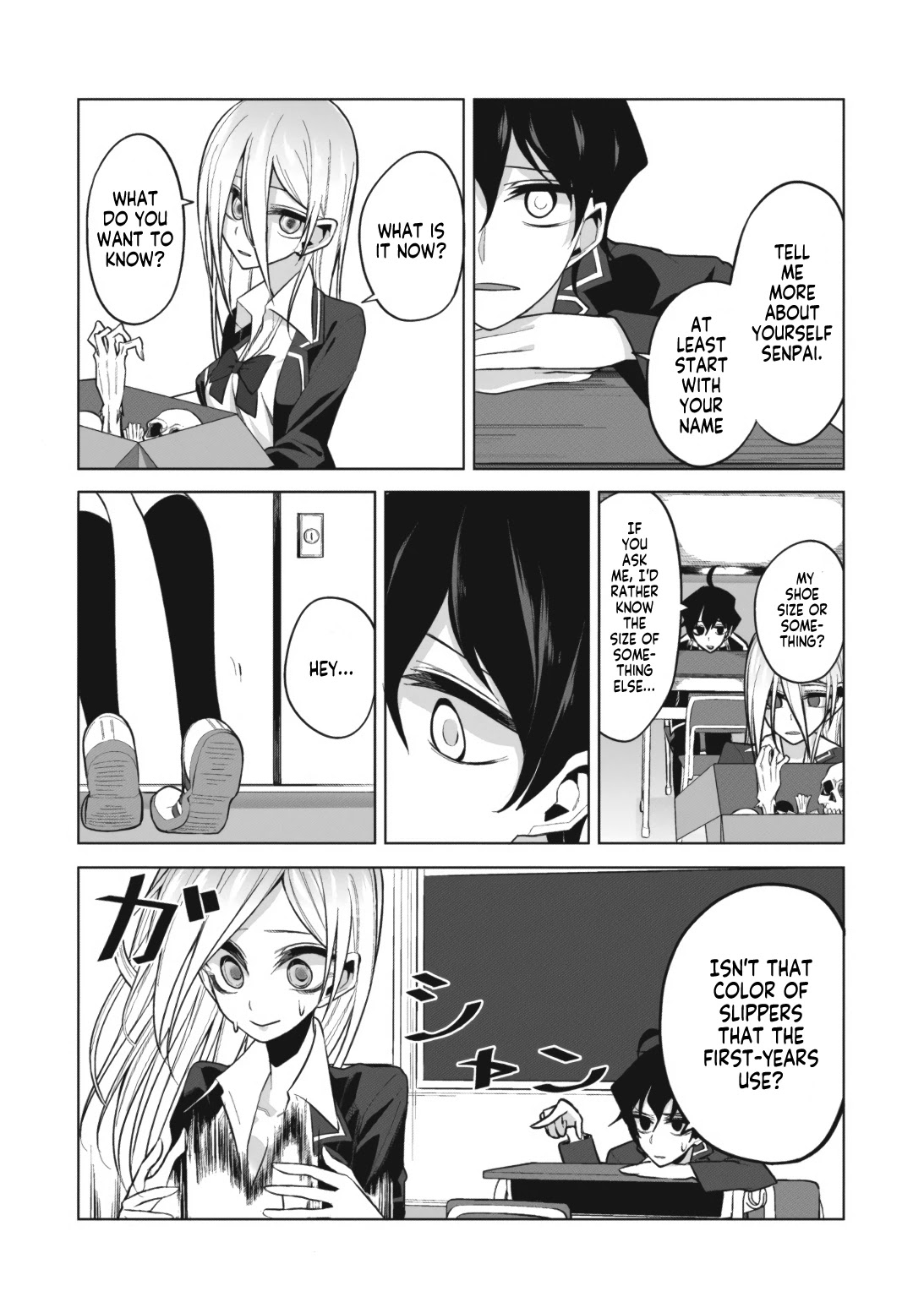 Mizuki-senpai no Koi Uranai chapter 3 page 3