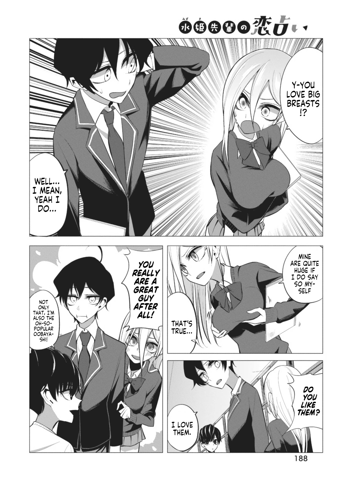 Mizuki-senpai no Koi Uranai chapter 4 page 6