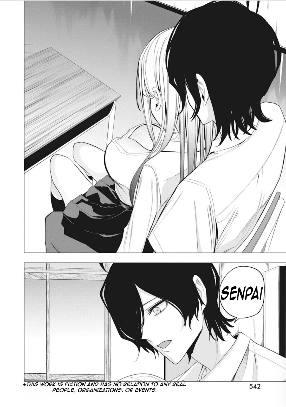 Mizuki-senpai no Koi Uranai chapter 42 page 4