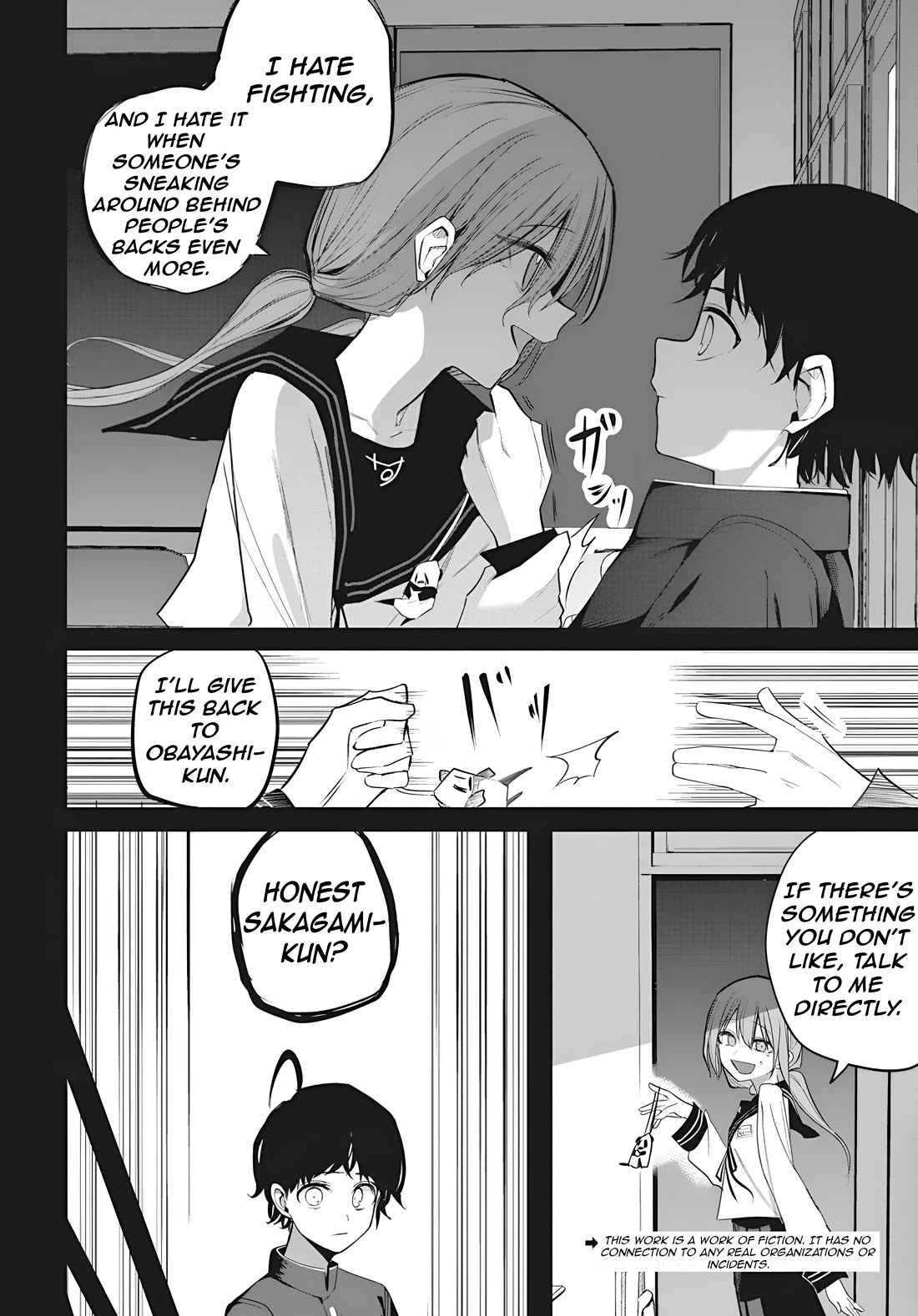 Mizuki-senpai no Koi Uranai chapter 46 page 4