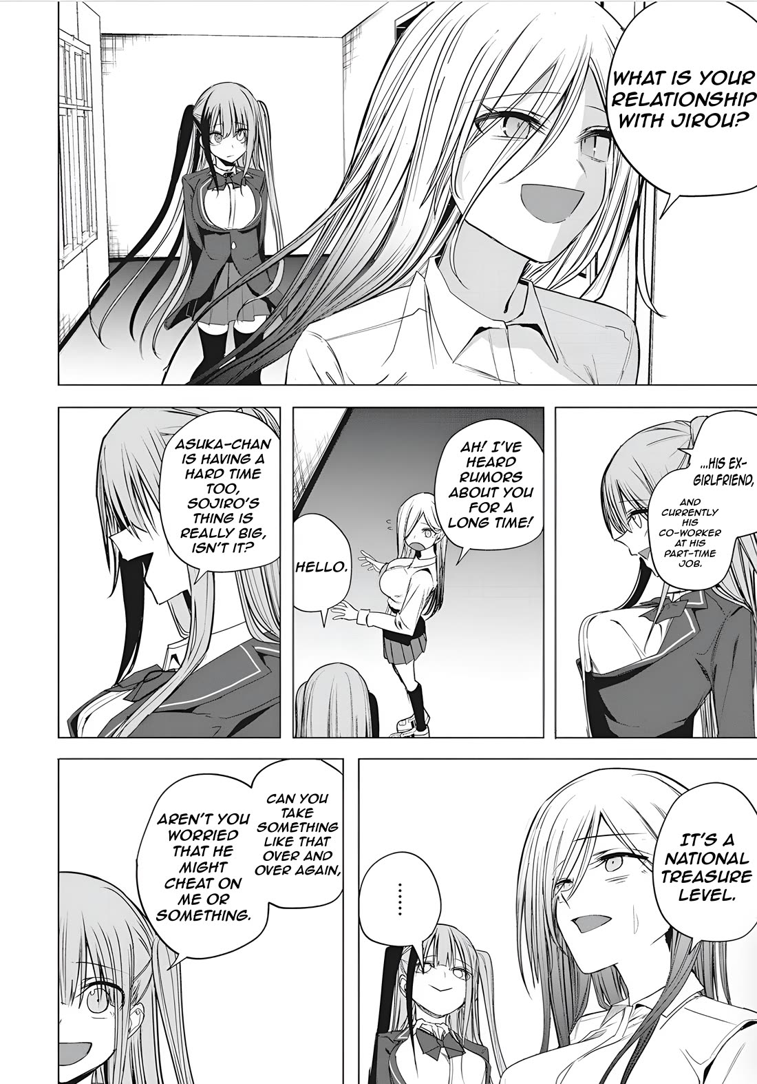 Mizuki-senpai no Koi Uranai chapter 47 page 13