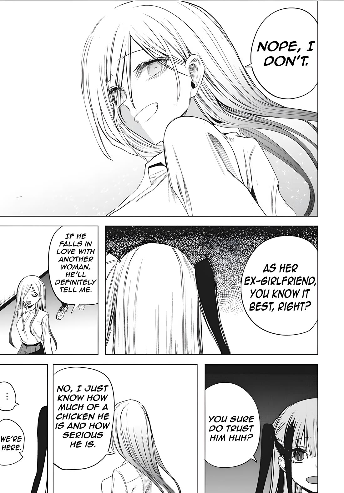 Mizuki-senpai no Koi Uranai chapter 47 page 14