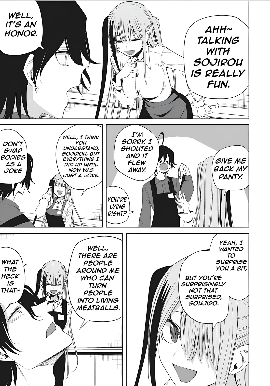 Mizuki-senpai no Koi Uranai chapter 47 page 8