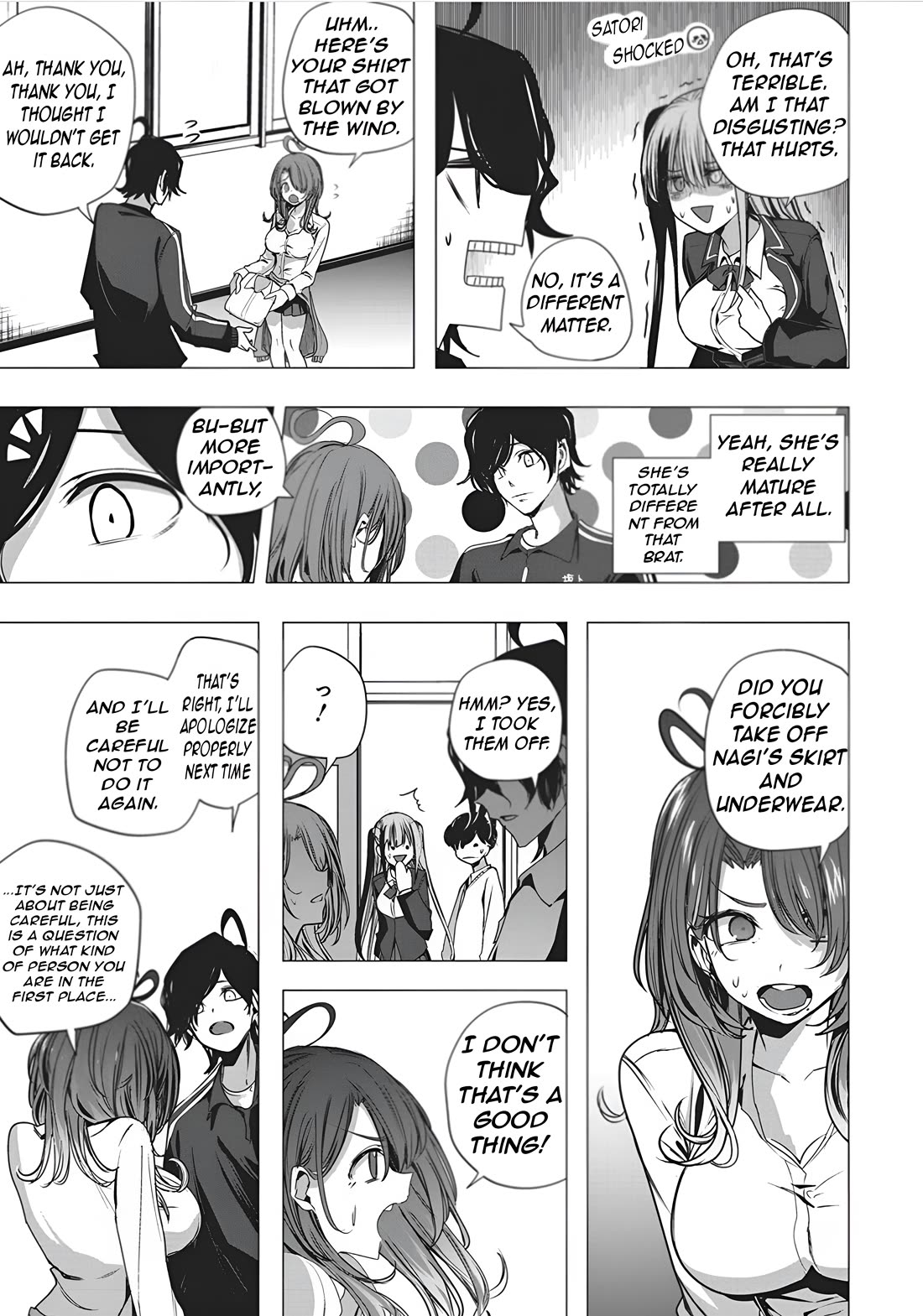 Mizuki-senpai no Koi Uranai chapter 48 page 9