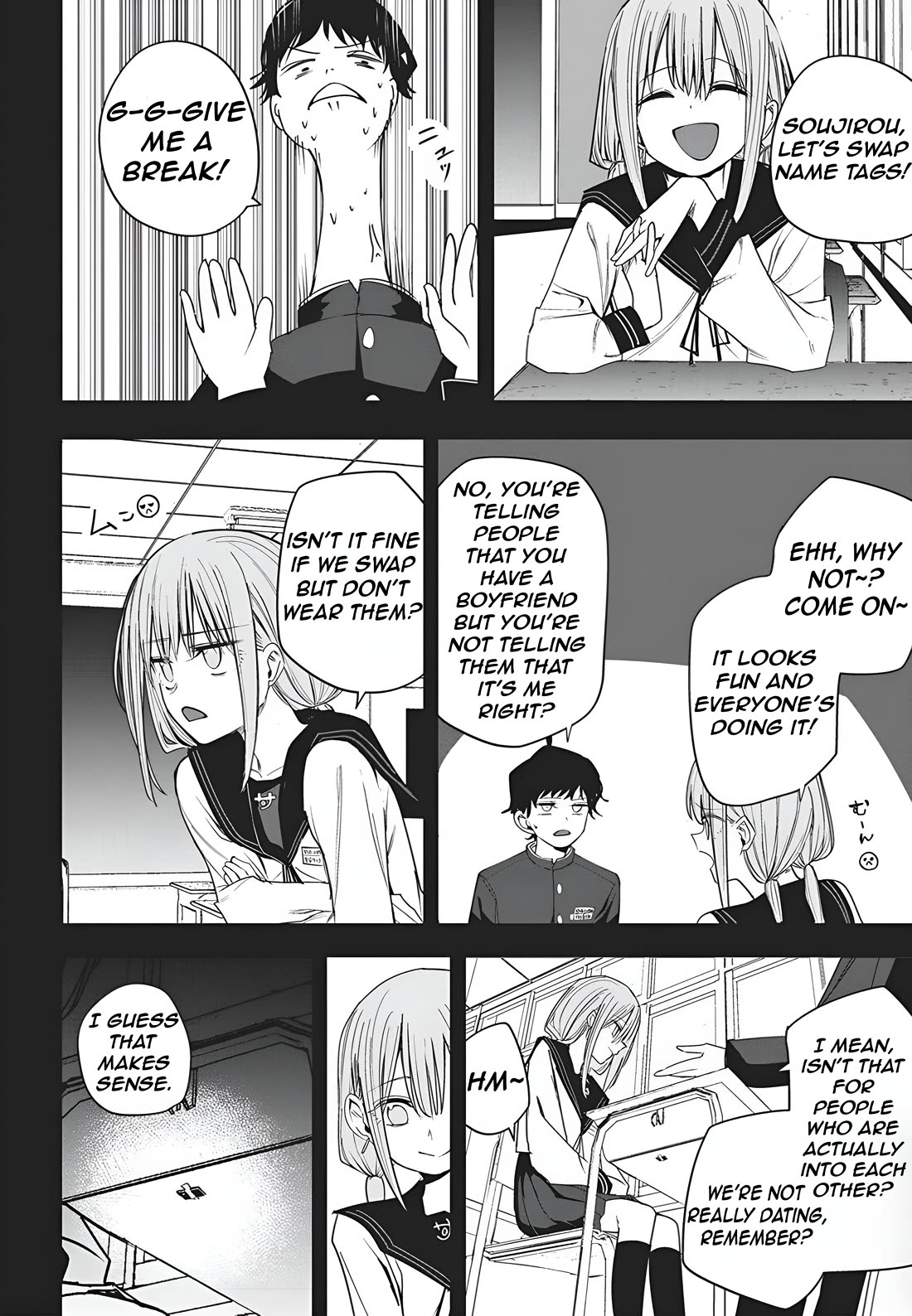 Mizuki-senpai no Koi Uranai chapter 51 page 8