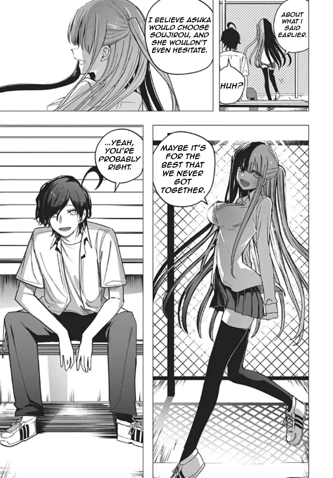 Mizuki-senpai no Koi Uranai chapter 53 page 7