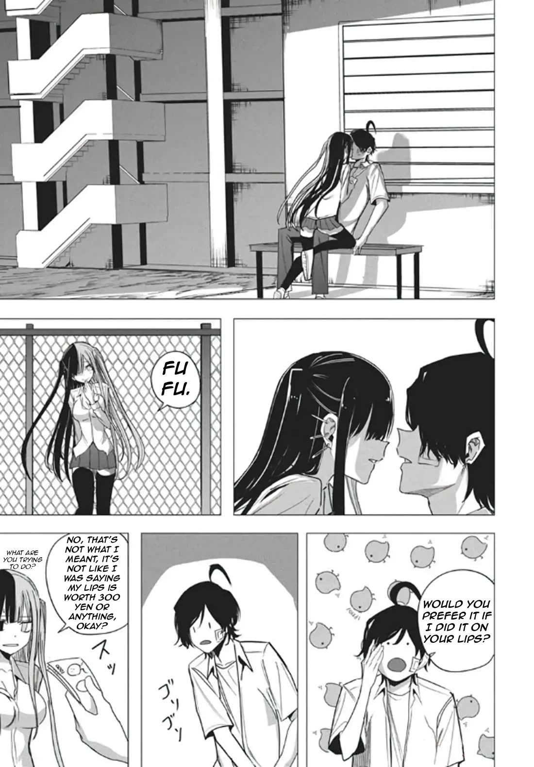Mizuki-senpai no Koi Uranai chapter 53 page 9