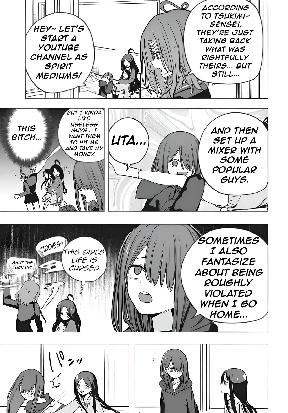 Mizuki-senpai no Koi Uranai chapter 54 page 7