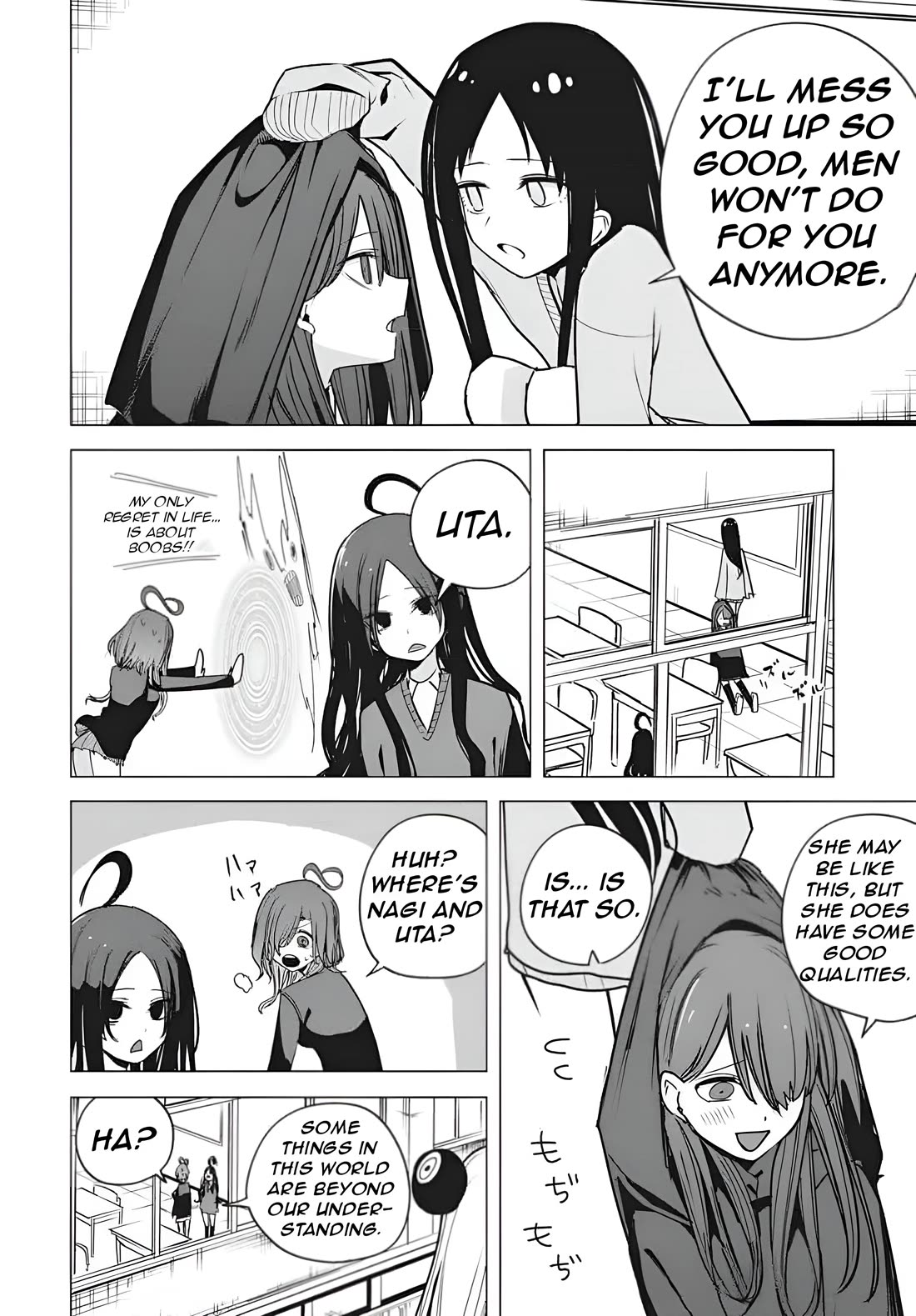 Mizuki-senpai no Koi Uranai chapter 54 page 8