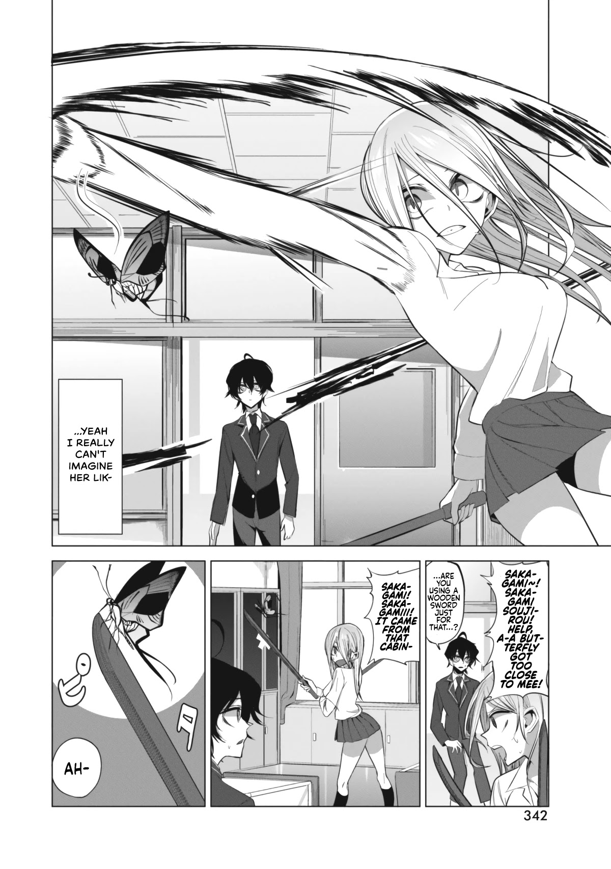 Mizuki-senpai no Koi Uranai chapter 6 page 6