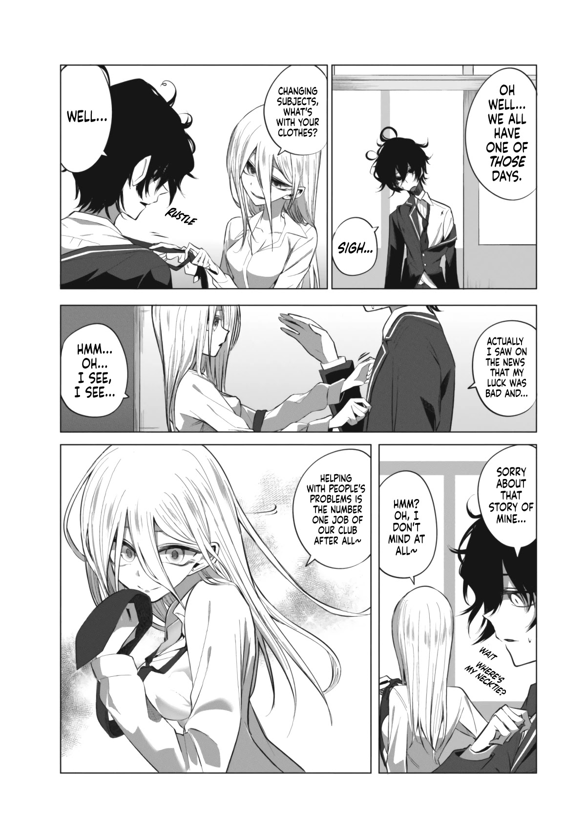 Mizuki-senpai no Koi Uranai chapter 7 page 3