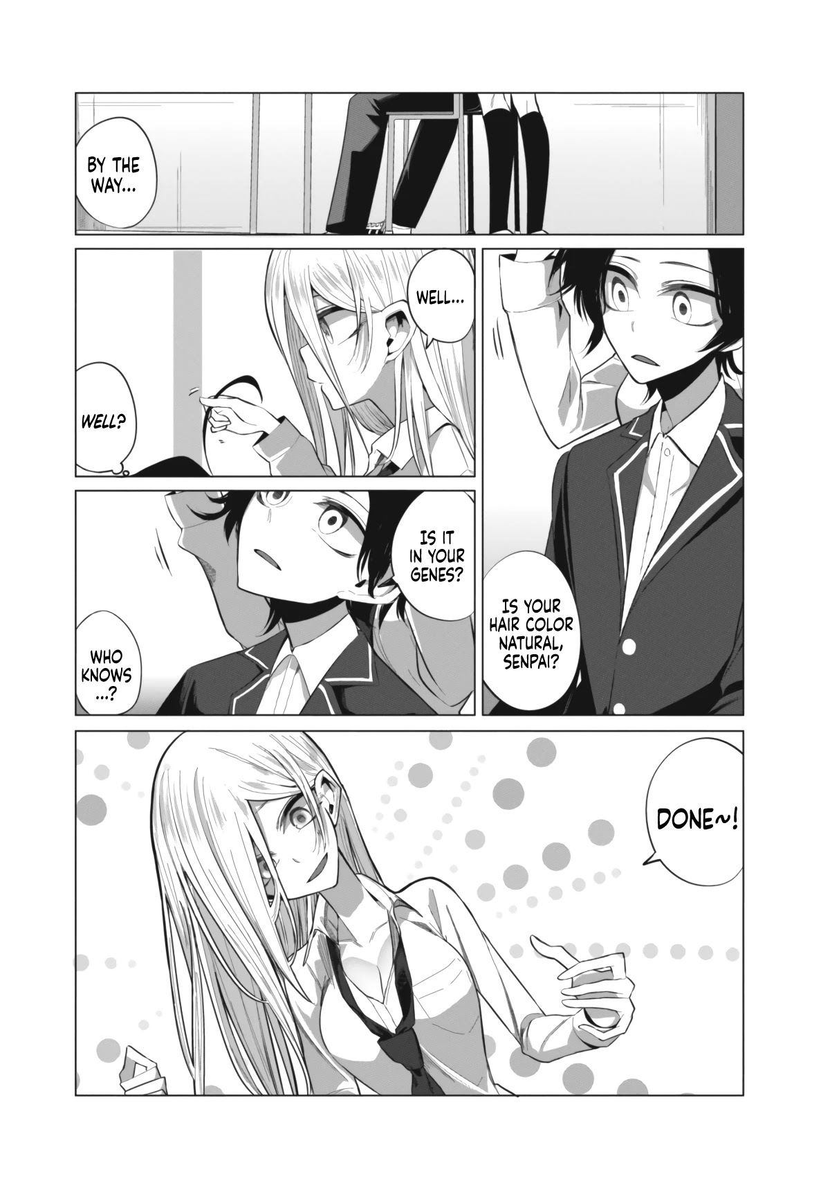 Mizuki-senpai no Koi Uranai chapter 7 page 4
