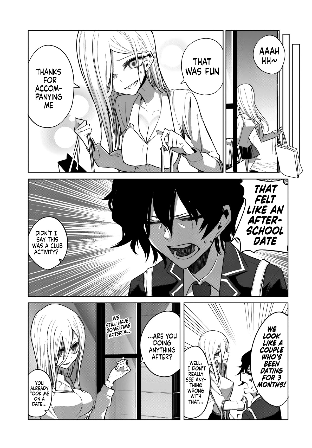 Mizuki-senpai no Koi Uranai chapter 8 page 11