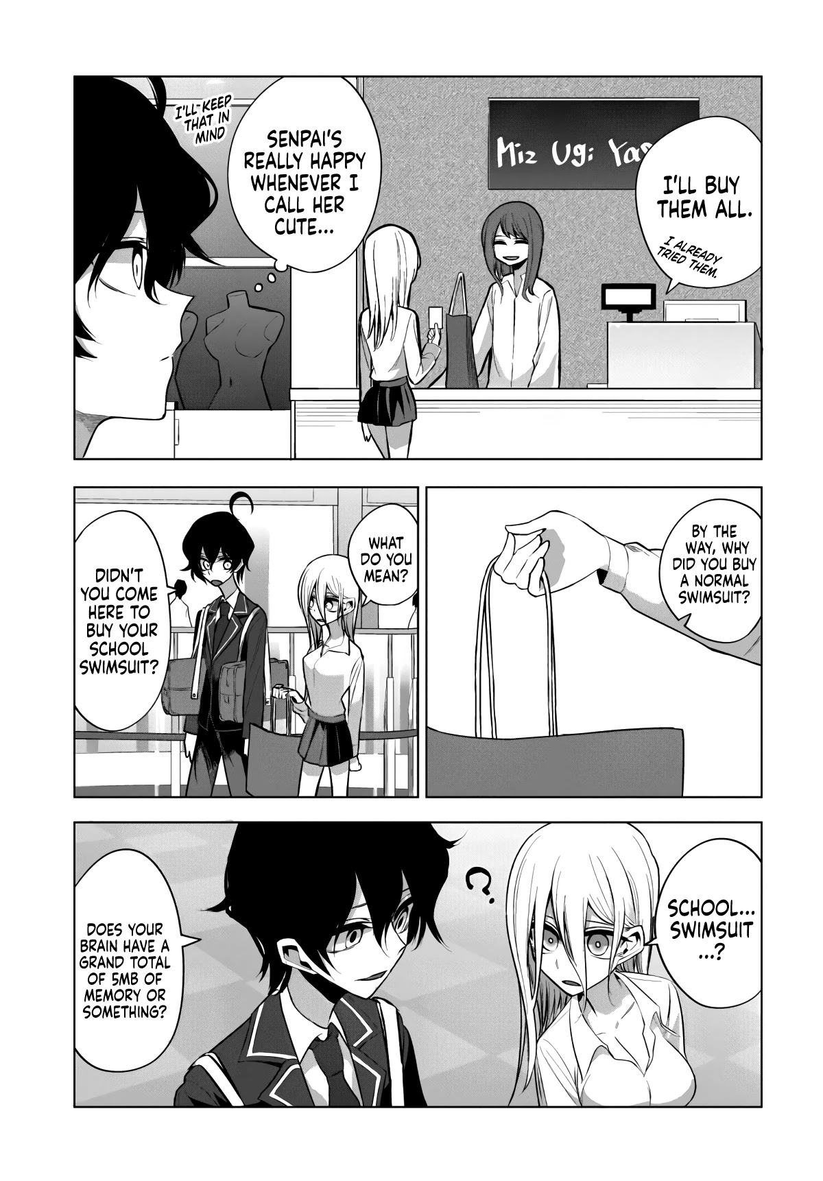 Mizuki-senpai no Koi Uranai chapter 8 page 7