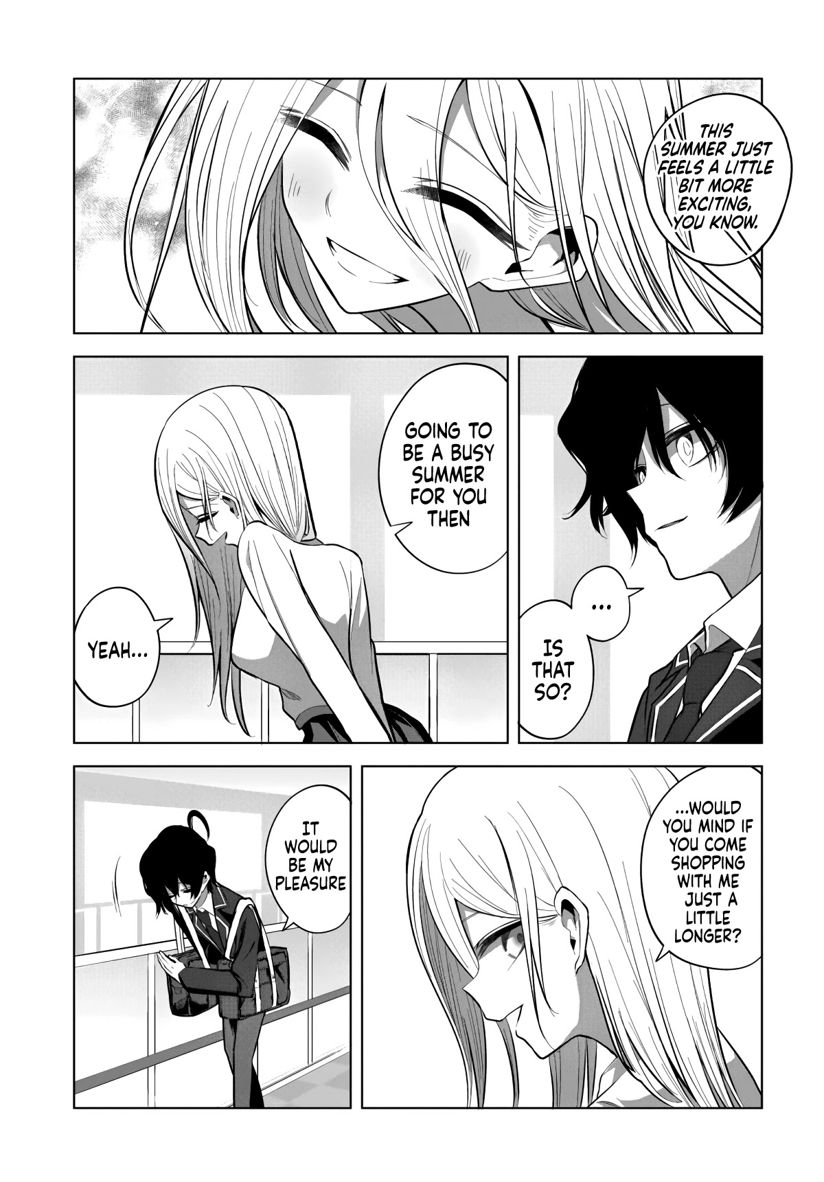 Mizuki-senpai no Koi Uranai chapter 8 page 9