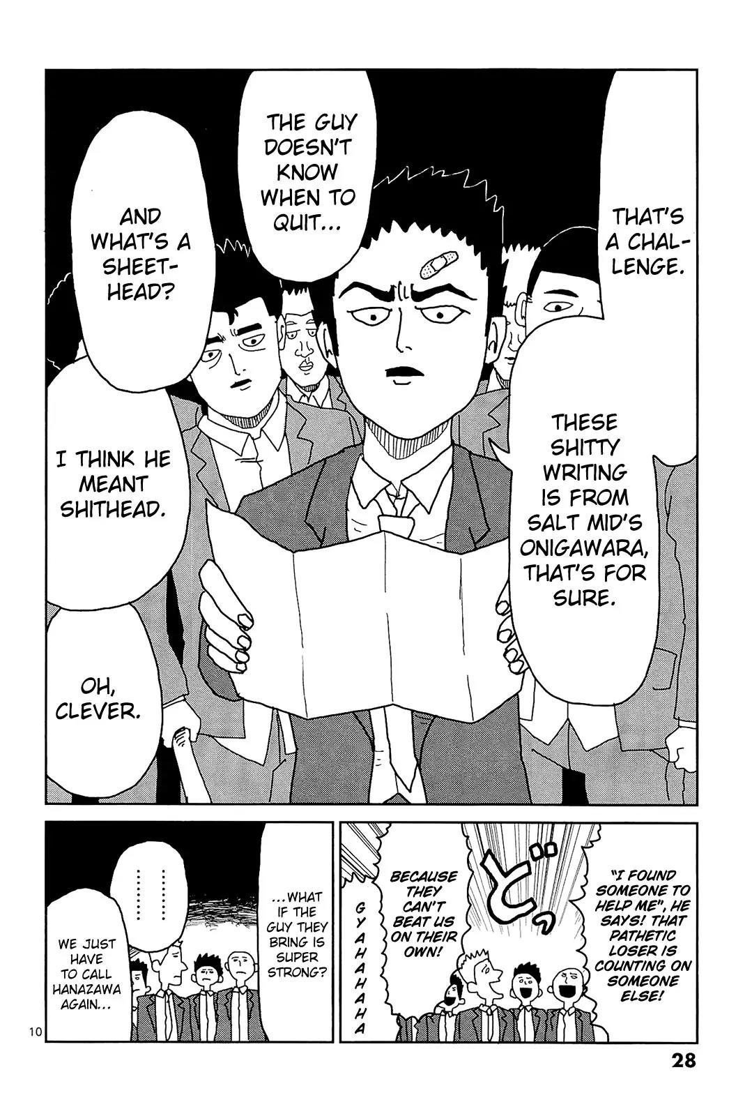 Mob Psycho 100 chapter 11 page 10