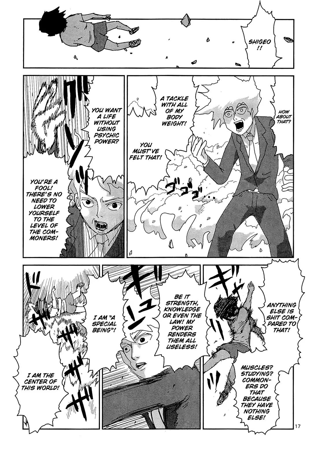 Mob Psycho 100 chapter 14 page 17