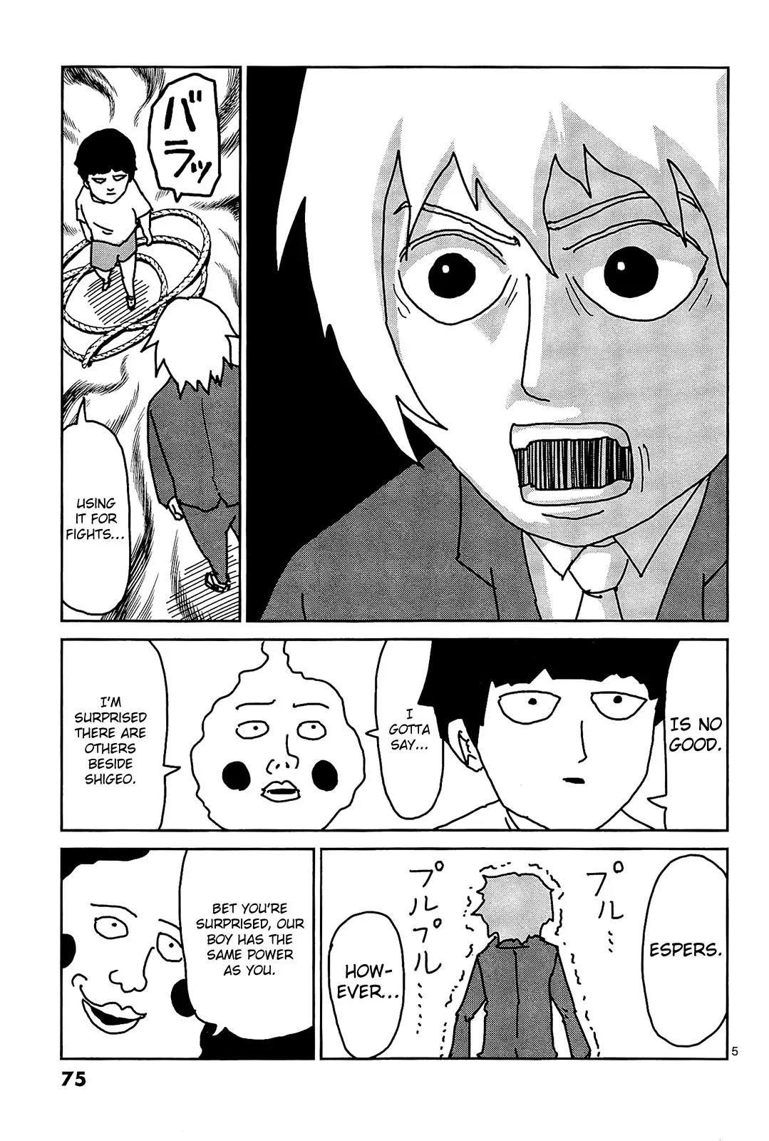 Mob Psycho 100 chapter 14 page 5