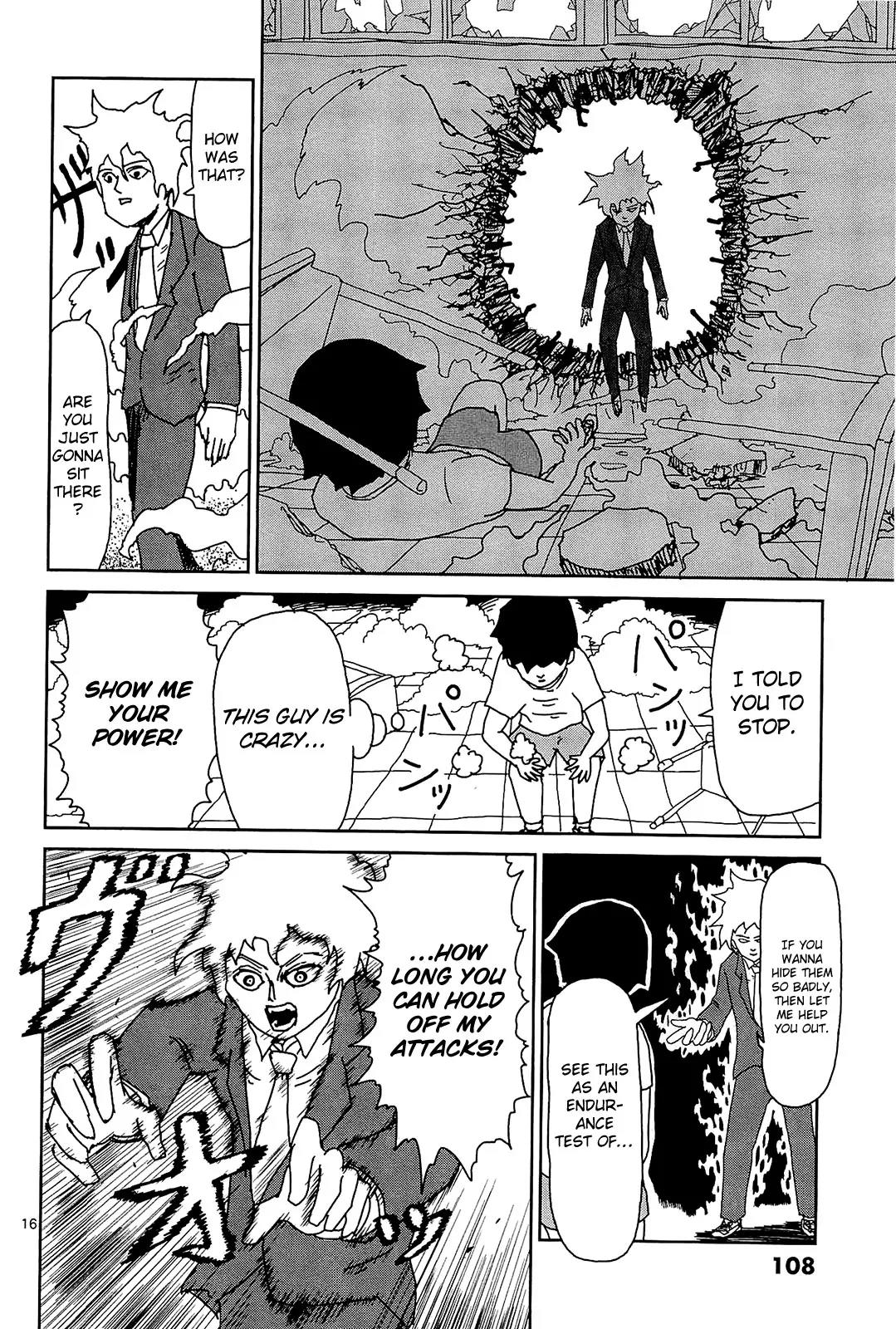 Mob Psycho 100 chapter 15 page 14
