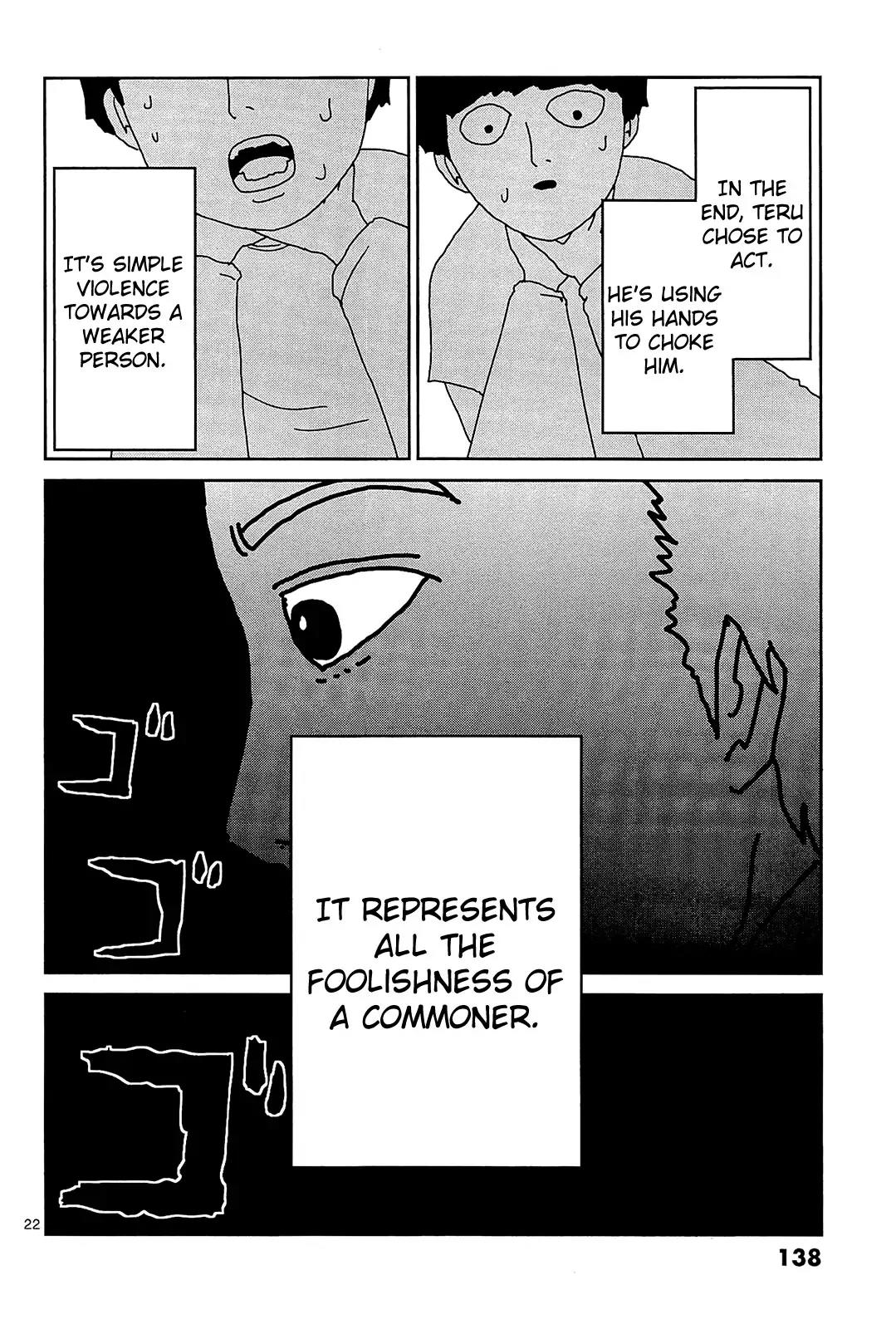 Mob Psycho 100 chapter 16 page 21