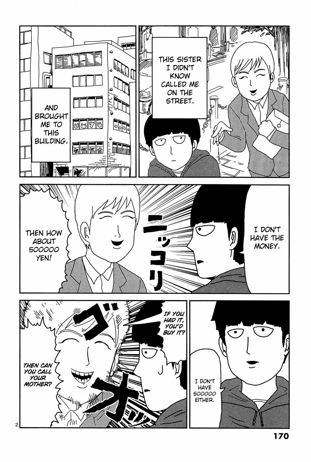 Mob Psycho 100 chapter 17.1 page 2