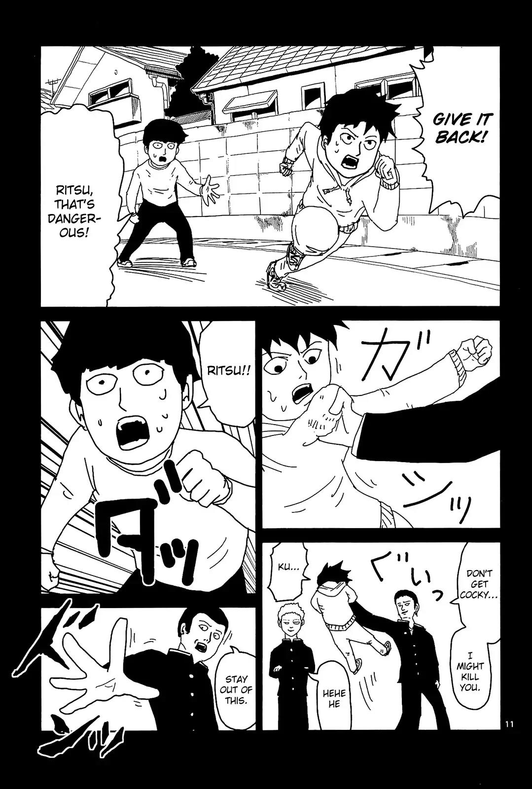 Mob Psycho 100 chapter 17 page 11