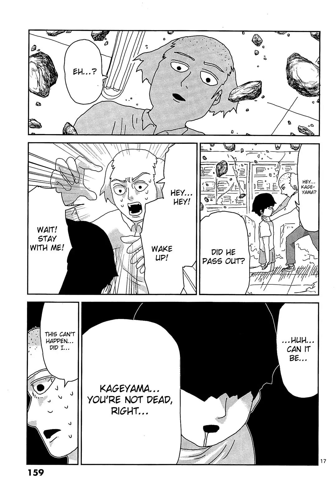 Mob Psycho 100 chapter 17 page 17